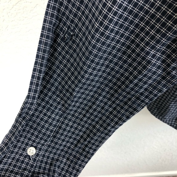 VINCE Plaid Button Down Men's - Picture 8 of 10